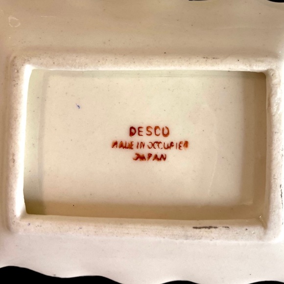 2 Desco Made in Japan Decorative Dishes - Picture 2 of 5